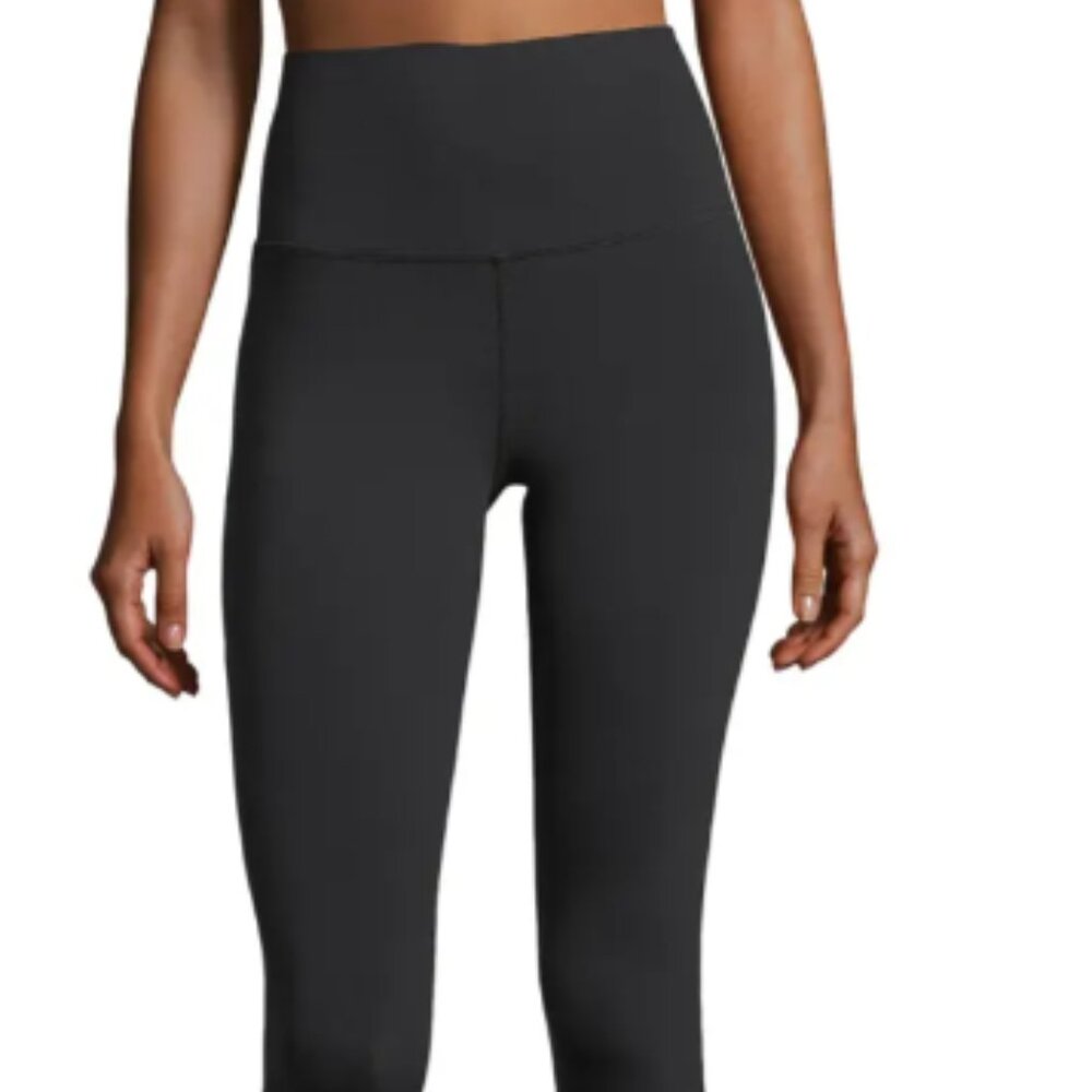 Like New!  Alo Yoga 7/8 High-Waist Airbrush Legging - Black - M